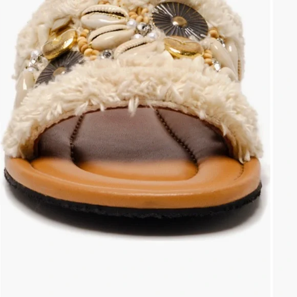 Free People Shipwreck Shell Slide Sandal - Picture 4 of 6